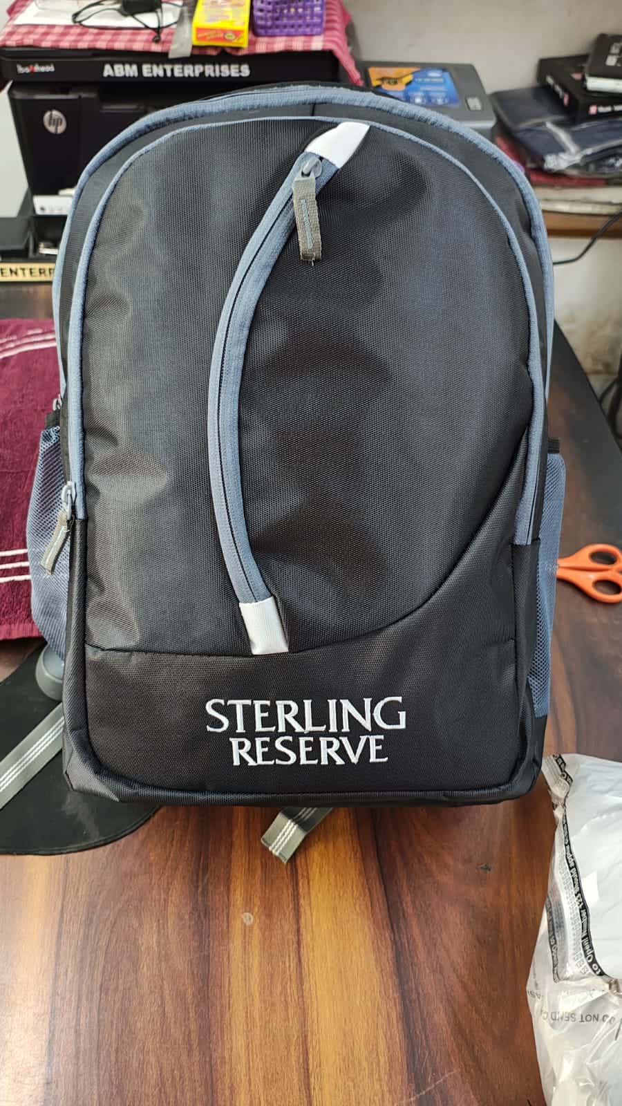 Branded promotional backpacks made by ABM Bags